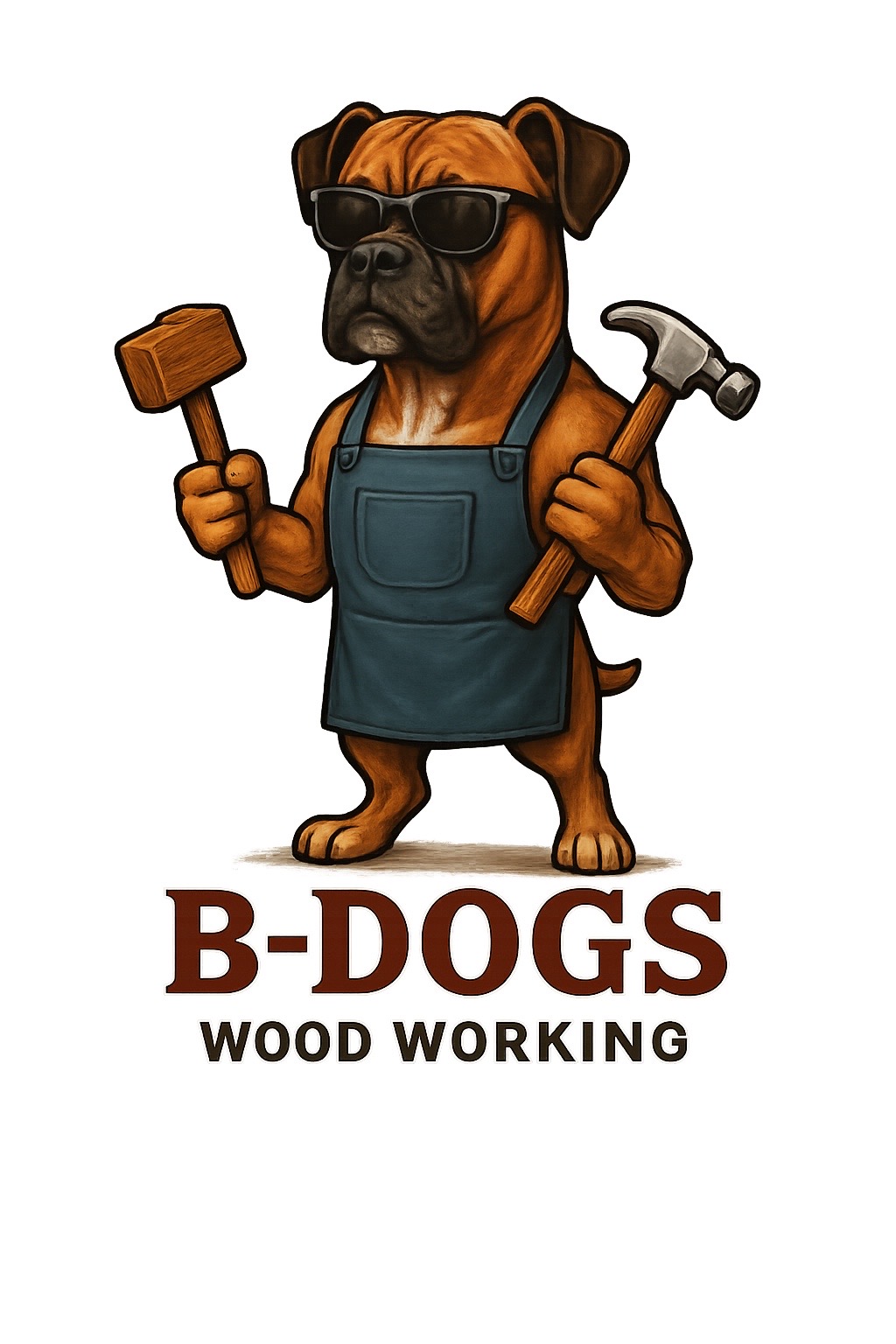 B-Dogs Wood Working logo
